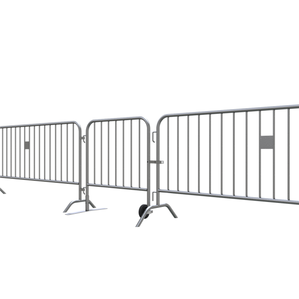 Gate for crowd barrier